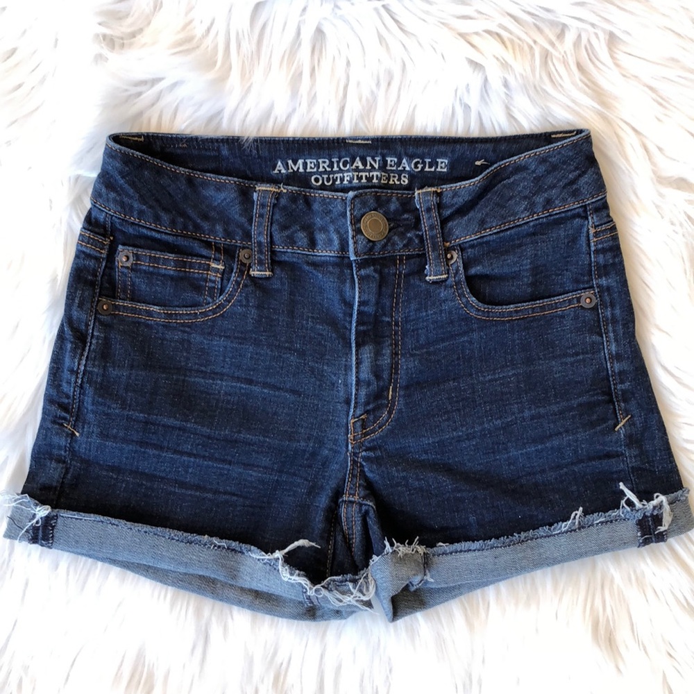 American Eagle Super Stretch Denim Shorts